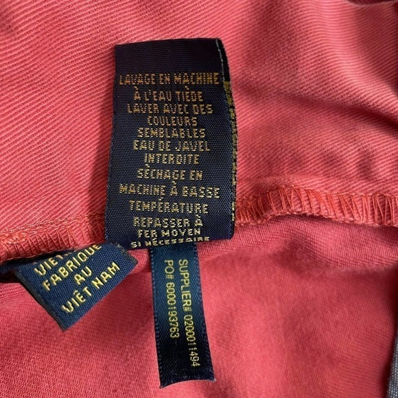 Polo Ralph Lauren 33 Classic Fit 9” Chino Shorts Salmon Pink Cotton Pock… - Picture 8 of 8